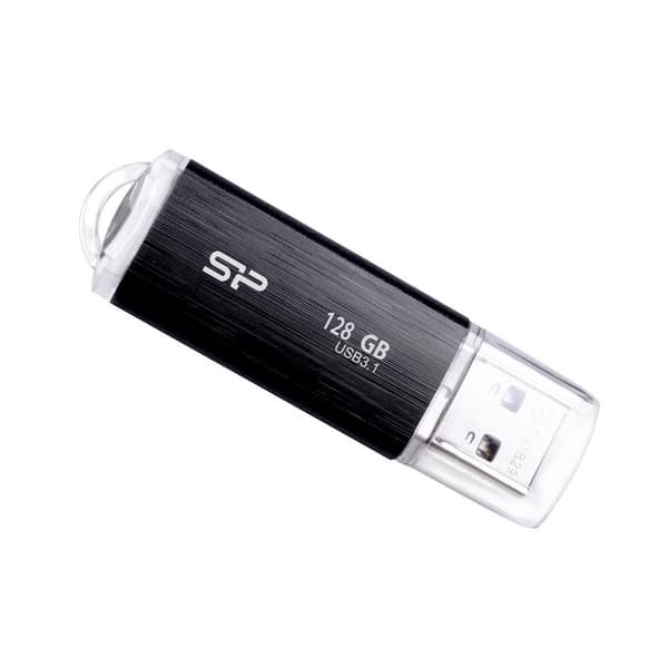 Silicon Power Blaze B02 USB-minne 128 GB USB Typ-A 3.2 Gen 1 (3.1 Gen 1) Svart Svart