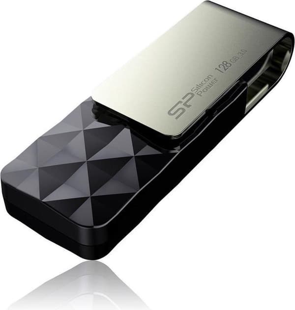 USB Stick 128GB Silicon Power USB 3.0 B30 svart