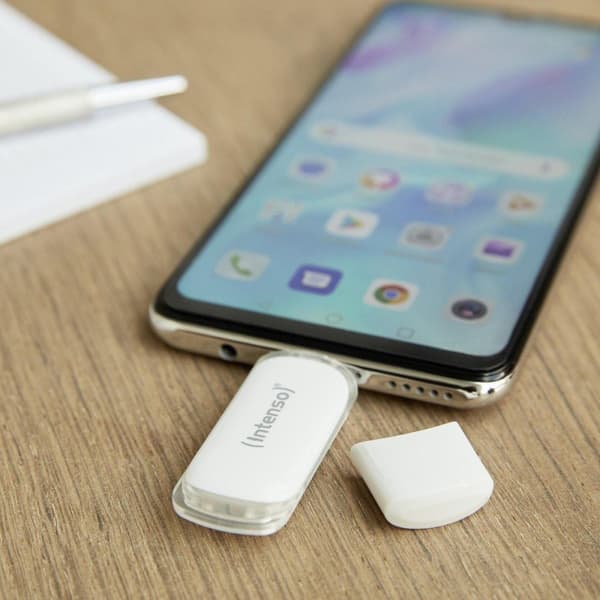 Intenso Flash Line USB stick Hvid USB-C