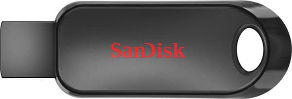 SanDisk Cruzer Snap USB-minne 128 GB USB 2.0 Svart SDCZ62-128G-G35