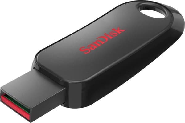 SanDisk Cruzer Snap USB-minne 128 GB USB 2.0 Svart SDCZ62-128G-G35