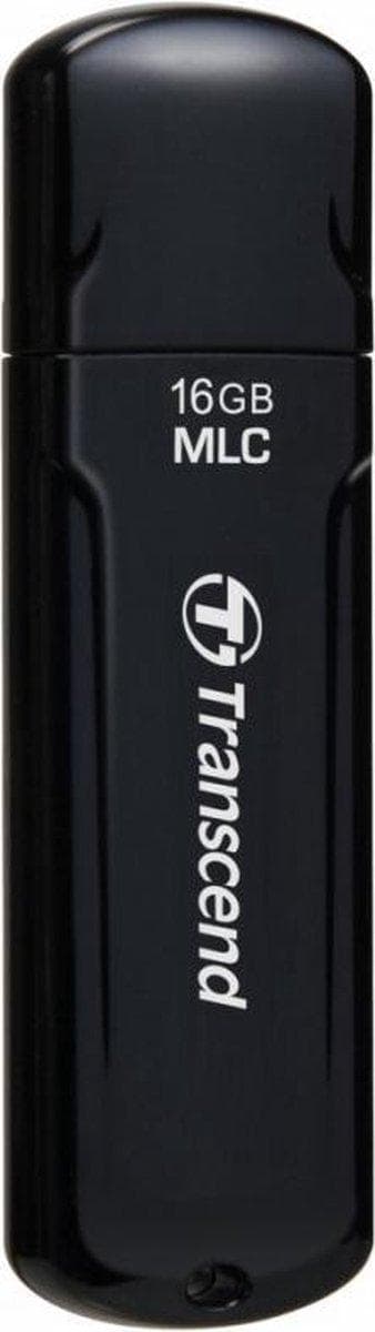Transcend JetFlash 750, 16GB 16GB USB 3.0 sort USB-flashdrev