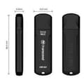 Miniatyrbillede 9 af 10: Transcend JetFlash 750, 16GB 16GB USB 3.0 sort USB-flashdrev