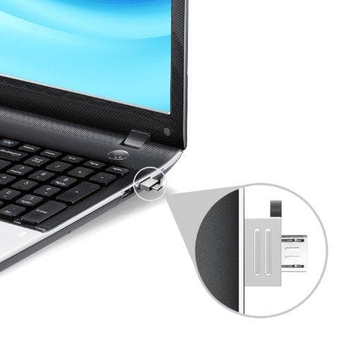 Transcend JetFlash Mobile 380 - USB-minne - 32GB - USB2.0 - Silver (TS32GJF380S)