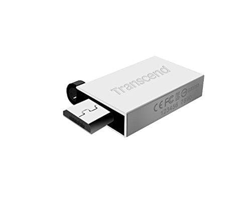 Transcend JetFlash Mobile 380 - USB-minne - 32GB - USB2.0 - Silver (TS32GJF380S) Silver