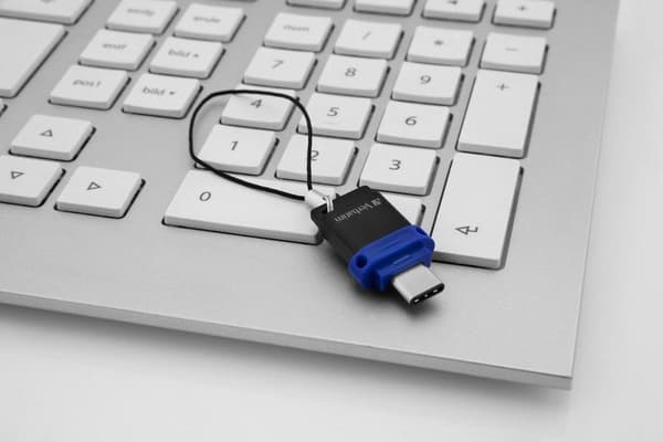 Verbatim Dual - USB-Stick 3.0 64 GB - USB-C / USB-A - Blå
