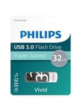Miniatyrbillede 3 af 3: Philips VIVID USB-stick 32 GB USB 3.2 Gen 1 (USB 3.0) Grå FM32FD00B/00