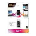 Miniatyrbillede 8 af 8: Silicon Power C31 Dual USB USB-A / USB-C USB stick 16GB - Sort