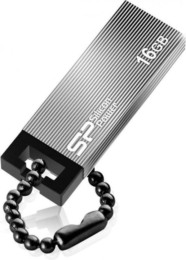 SiliconPower 16GB USB TOUCH 835 Iran Grey - USB Stick