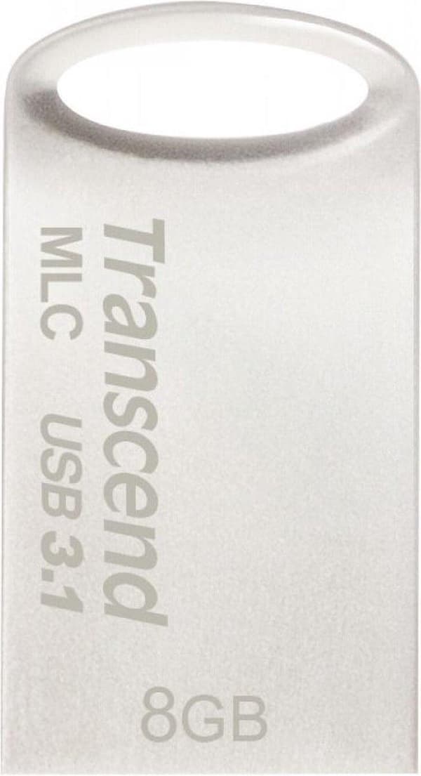 Transcend JetFlash 720 8GB USB 3.0 (3.1 Gen 1) Type-A Sølv USB-flashdrev Sølv
