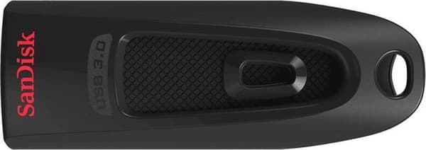 SanDisk USB Ultra 64GB USB Flash Drive - Rød - 130MB/s læst - USB 3.0
