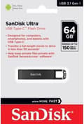 Miniatyrbillede 7 af 10: SanDisk Ultra USB-C Flash Drive USB Flash Drive 64GB USB 3.2 Gen 1 SDCZ460-064G-G46