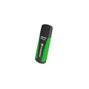 Transcend JetFlash 810 - USB-flashdrev - 64GB - USB3.0 (TS64GJF810) Sort, Grøn