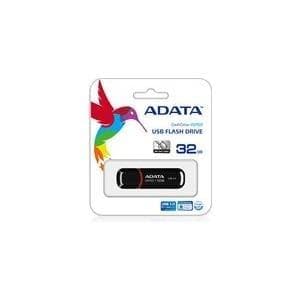 ADATA DashDrive UV150 - USB-flashdrev - 32GB - USB3.0 - sort (AUV150-32G-RBK) Sort
