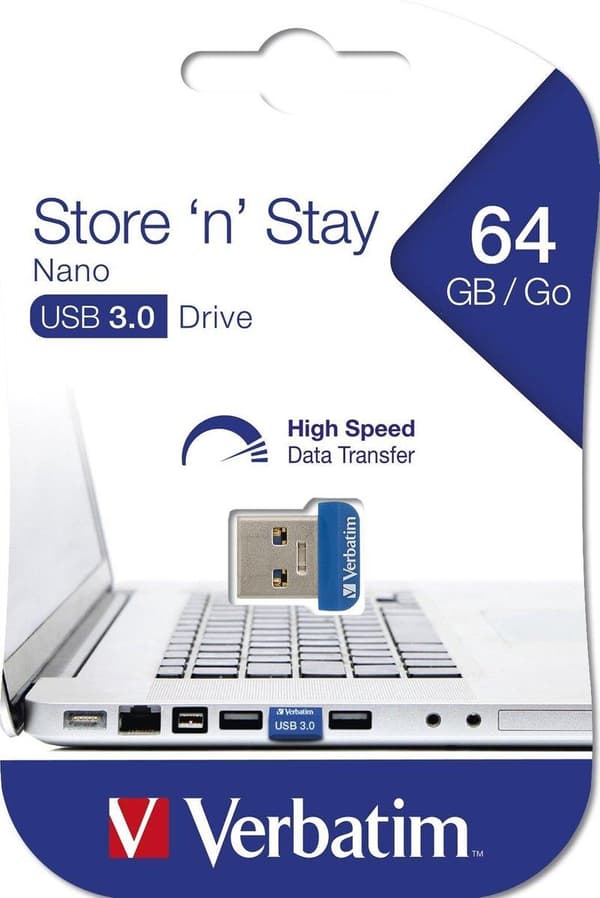 Verbatim 98711 64GB - USB Stick / Blå