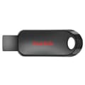 Miniatyrbild 4 av 7: SanDisk Cruzer Snap USB-minne 64 GB USB 2.0 Svart SDCZ62-064G-G35
