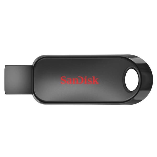 SanDisk Cruzer Snap USB-minne 64 GB USB 2.0 Svart SDCZ62-064G-G35