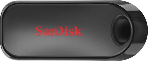 SanDisk Cruzer Snap USB-minne 64 GB USB 2.0 Svart SDCZ62-064G-G35
