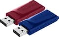 Pikkukuva 1 / 9: Verbatim 49327 USB-muistitikku 32 Gt USB Type-A 2.0 Sininen, punainen