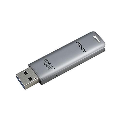PNY Elite Steel 128GB USB 3.1 Memory Stick op til 80MB/s