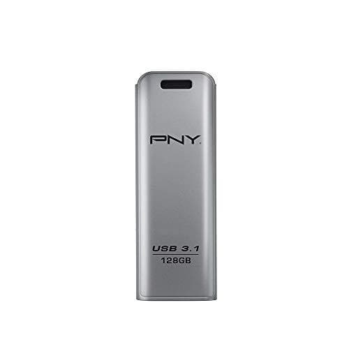 PNY Elite Steel 128GB USB 3.1 Memory Stick op til 80MB/s