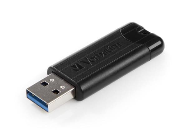 Verbatim Store 'n' Go PinStripe -V3.0 USB-minne - 32 GB Svart