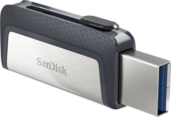 SanDisk Ultra® DualDrive USB-minne smartphone/surfplatta Silver 32 GB USB 3.2 Gen 1 (USB 3.0), USB-C