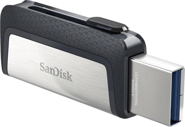 SanDisk Ultra® DualDrive USB-minne smartphone/surfplatta Silver 32 GB USB 3.2 Gen 1 (USB 3.0), USB-C