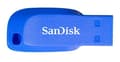 Miniatyrbillede 2 af 5: Sandisk Cruzer Blade - USB Flash Drive - 32GB - USB 2.0 - Electric Blue (SDCZ50C-032G-B35BE)