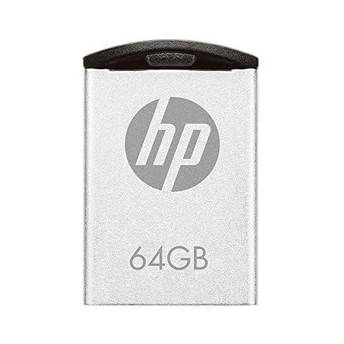 HP v222w USB 2.0 Flash Drive Micro Metal Design - 64GB