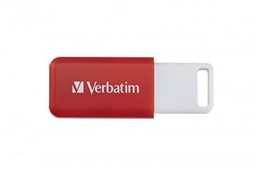 Verbatim DataBar - USB-minne - 16GB - USB 2.0 - Röd