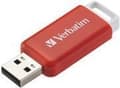 Miniatyrbild 1 av 3: Verbatim DataBar - USB-minne - 16GB - USB 2.0 - Röd