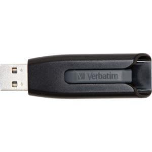 Verbatim Store n Go V3 - USB-minne - 64GB - USB3.0 - Svartgrå (49174) Svart, Grå