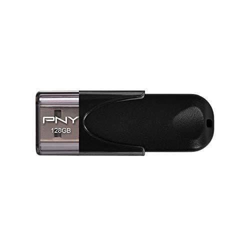 PNY Attaché 4 128GB USB-minne USB 2.0 upp till 25MB/s Svart