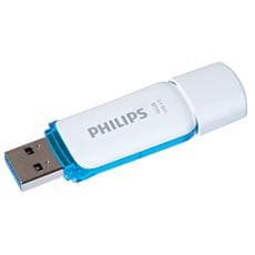 Philips SNOW USB stick 16 GB USB 3.2 Gen 1 (USB 3.0) Blå FM16FD75B/00 Hvid