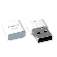 Philips PICO USB-tikku 32 Gt USB 2.0 Harmaa FM32FD85B/00 Valkoinen