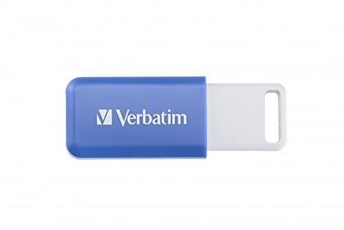 Verbatim DataBar - USB Flash Drive - 64GB - USB 2.0 - Blå