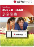 Miniatyrbillede 1 af 2: AgfaPhoto 10513 - USB stick - 16 GB