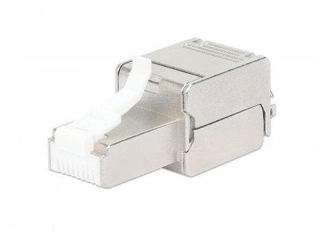 Intellinet modulært stik - Netværksstik - RJ-45 (M) - STP - CAT 6a - IEEE 802.3bt
