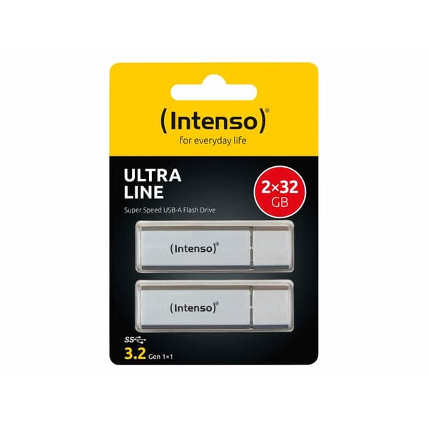 Intenso Ultra Line USB-minne 32 GB Silver 3531482 USB 3.2 Gen 1