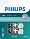 Pikkukuva 4 / 5: Philips FM32FD00D - USB 3.0 32GB - Kirkas - Harmaa - 2 kpl
