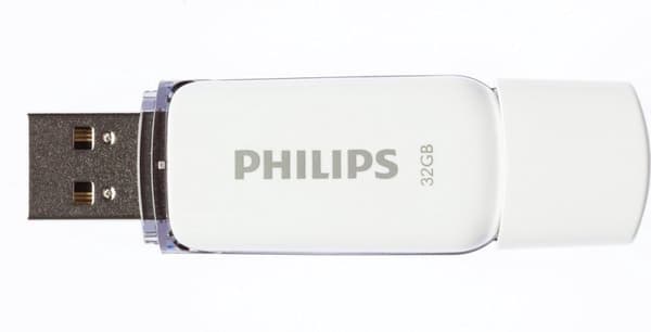 Philips FM32FD70E - USB 2.0 32GB - Lumi - Harmaa - 3 kpl