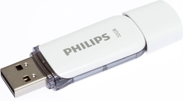 Philips FM32FD70E - USB 2.0 32GB - Lumi - Harmaa - 3 kpl