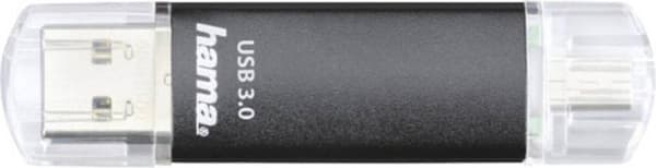 Hama FlashPen Laeta Twin USB stick smartphone/tablet Sort 32 GB USB 3.2 Gen 1 (USB 3.0), Micro USB 2.0