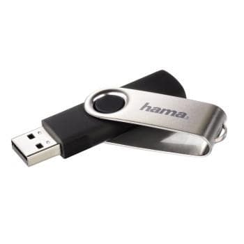 Hama Rotate USB stick 16 GB USB 2.0 Sort 94175