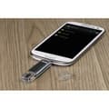 Miniatyrbild 3 av 3: Hama FlashPen Laeta Twin USB-minne smartphone/surfplatta Grå 32 GB USB 2.0, Micro USB 2.0