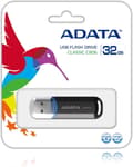 Miniatyrbillede 2 af 4: ADATA Classic USB 2.0 C906 - USB stick - 32 GB Sort