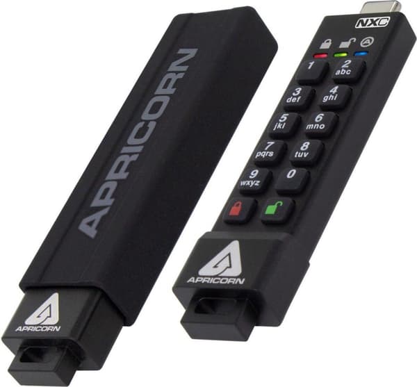 Apricorn ASK3-NXC 32GB - USB-C inbyggt USB-minne