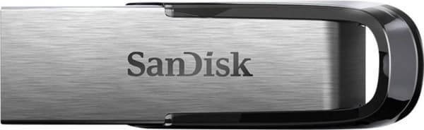 SanDisk ULTRA FLAIR USB-minne 64 GB USB Type-A 3.0 Svart, Silver