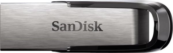SanDisk ULTRA FLAIR USB-minne 64 GB USB Type-A 3.0 Svart, Silver